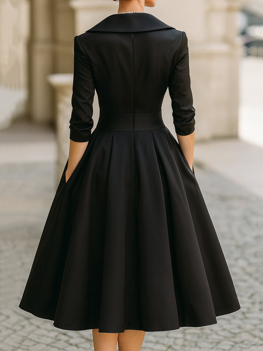 Leire | Vestido Midi de Satén