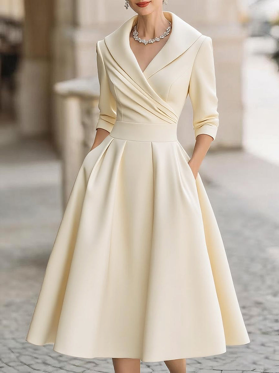 Leire | Vestido Midi de Satén