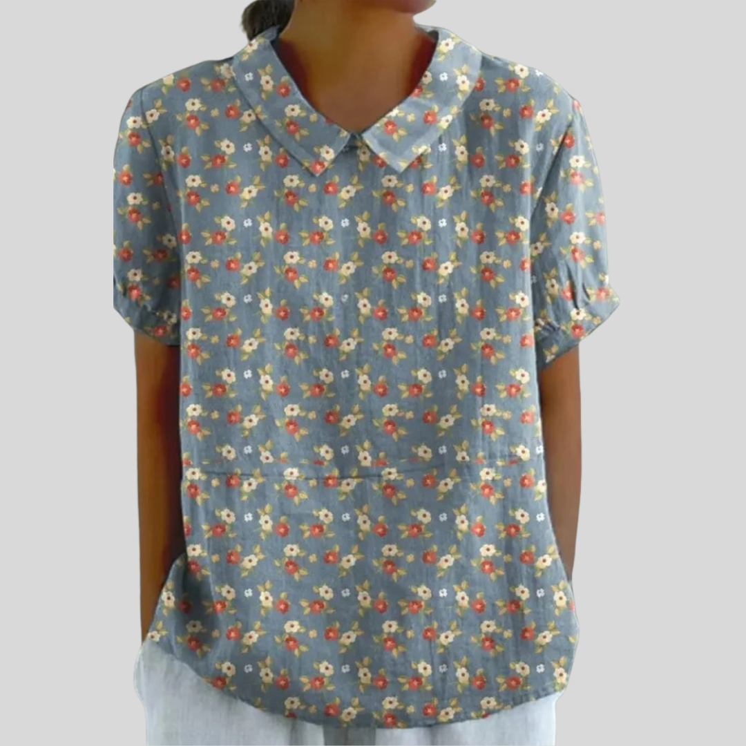 Cenzontle | Blusa Floral Clásico