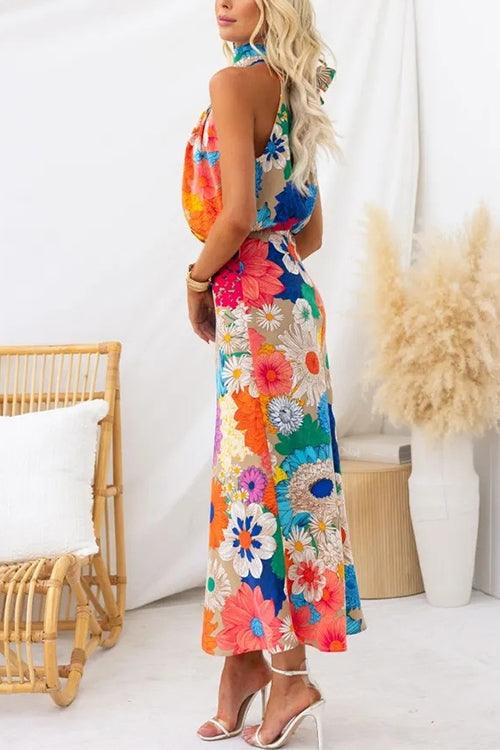 Samer | Vestido sin mangas maxi