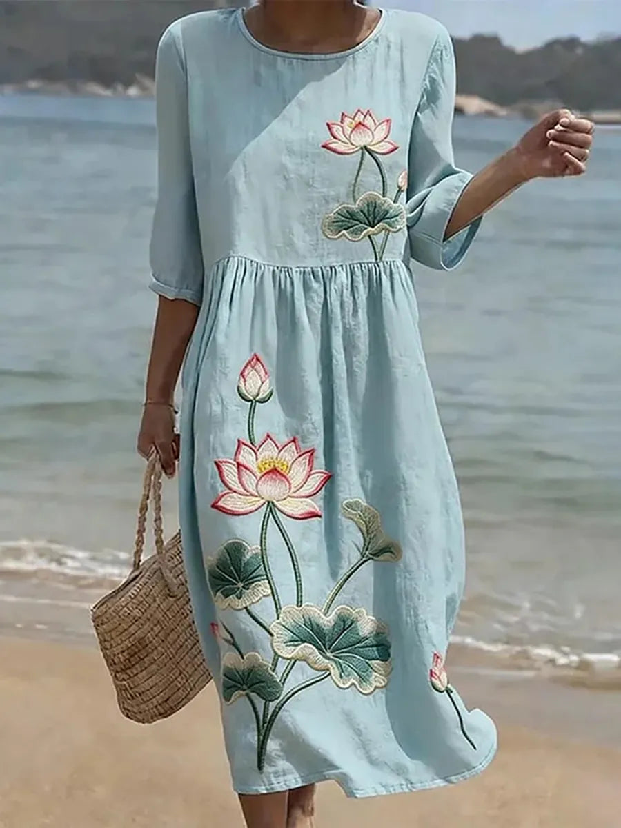 Vanessa | Vestido floral elegante