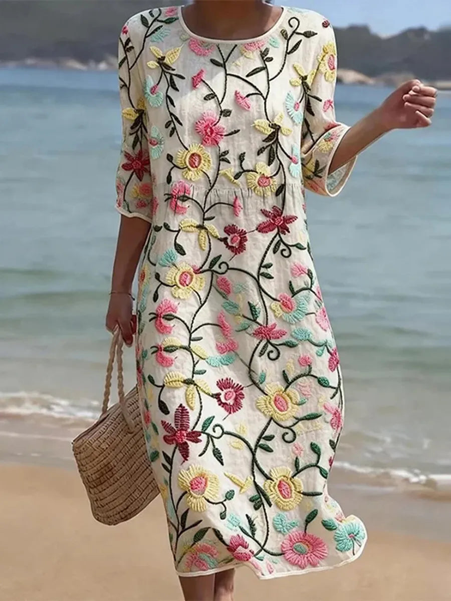 Rebecca | Vestido con estampado floral
