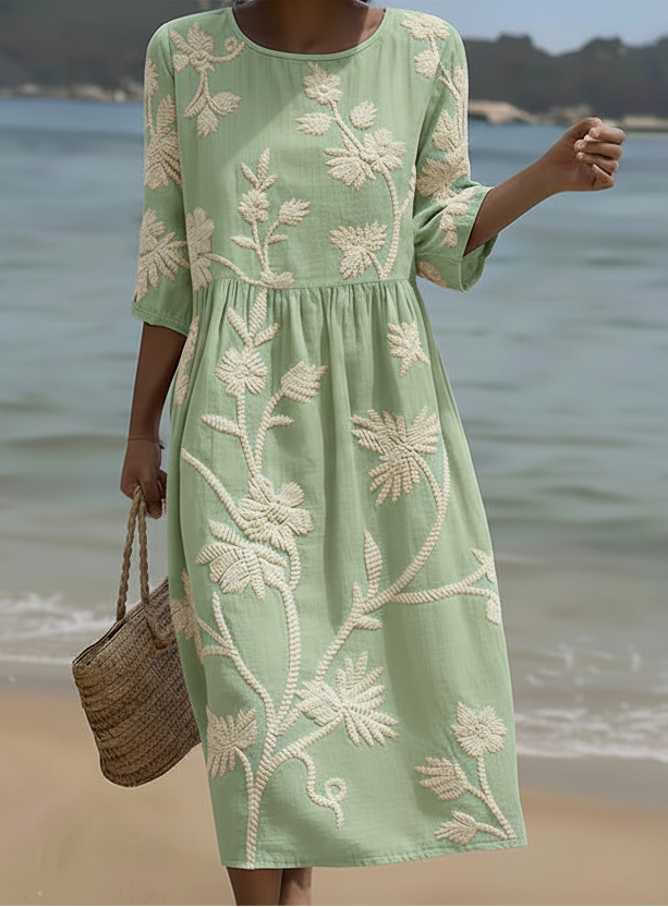Dania | Vestido con estampado floral