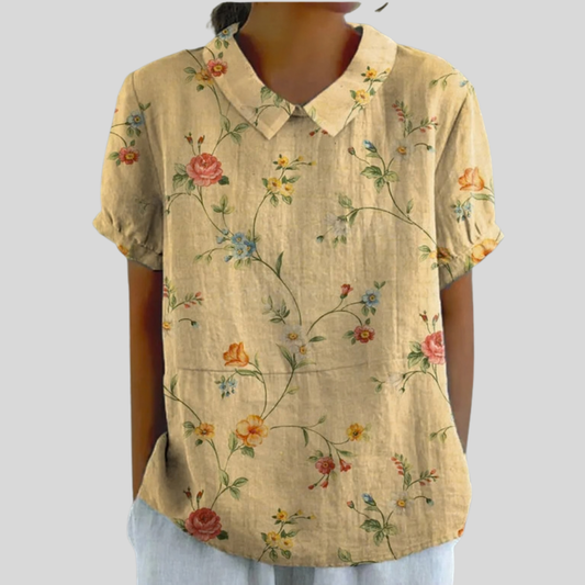 Huipil | Blusa Flores Vintage