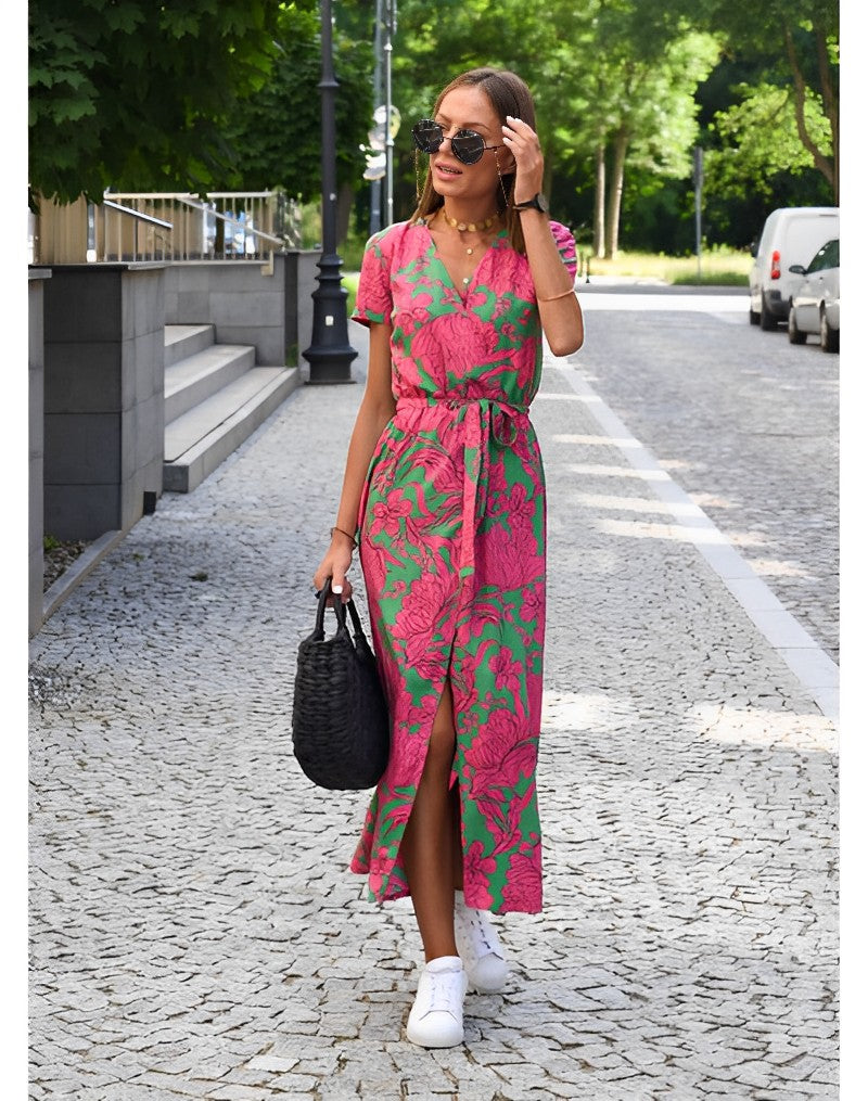 Ana | Vestido estampado floral primavera