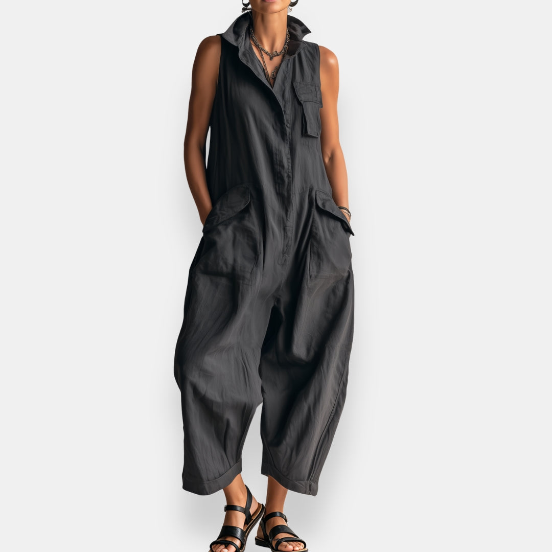 Geraldine | Overol Oversize sin Mangas