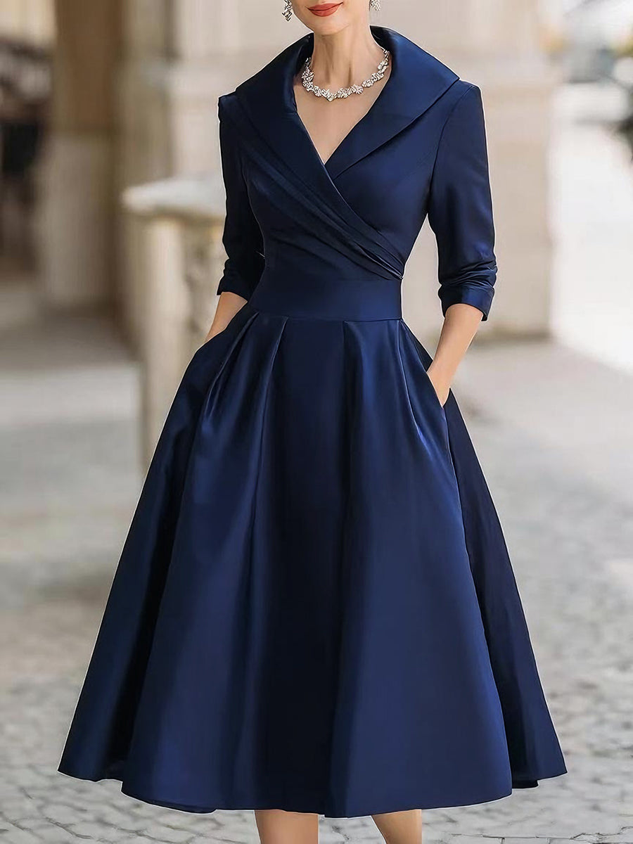 Leire | Vestido Midi de Satén
