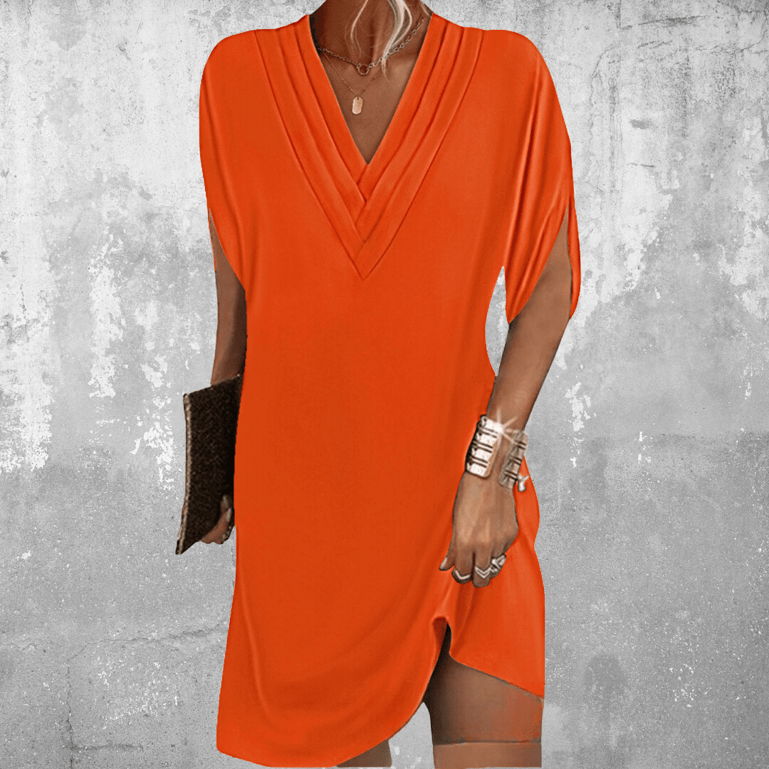 Mya | Vestido elegante en V