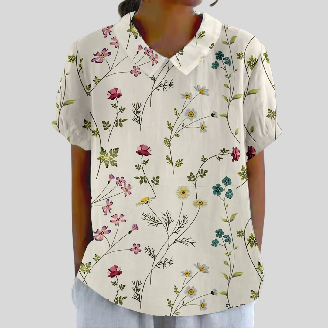 Macuilxóchitl | Blusa Botánico Fino