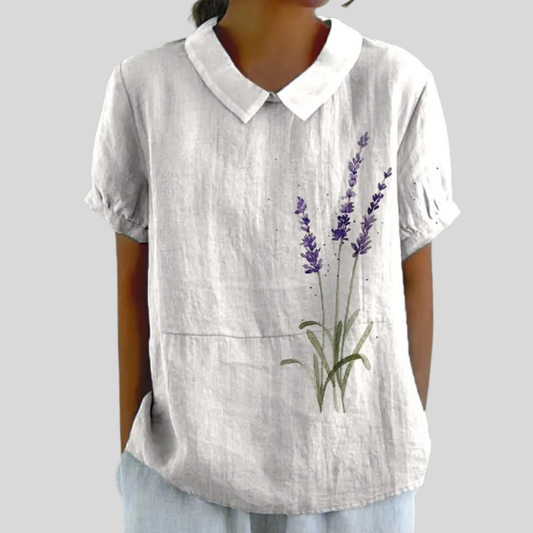 Metzquital | Blusa Floral Minimalista