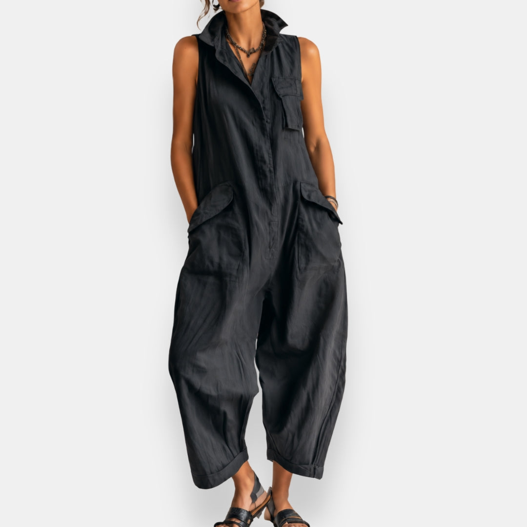 Geraldine | Overol Oversize sin Mangas