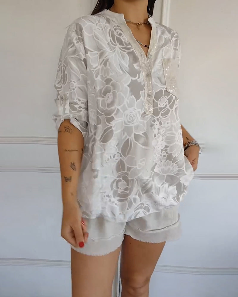 Brisa | Blusa con Estampado Floral