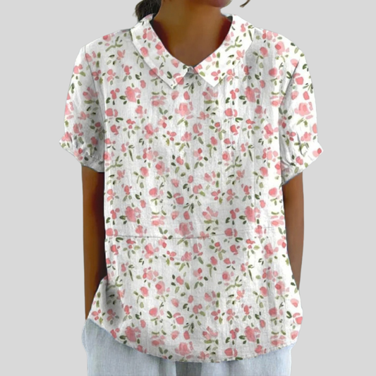 Calpulli | Blusa Flores Miniatura