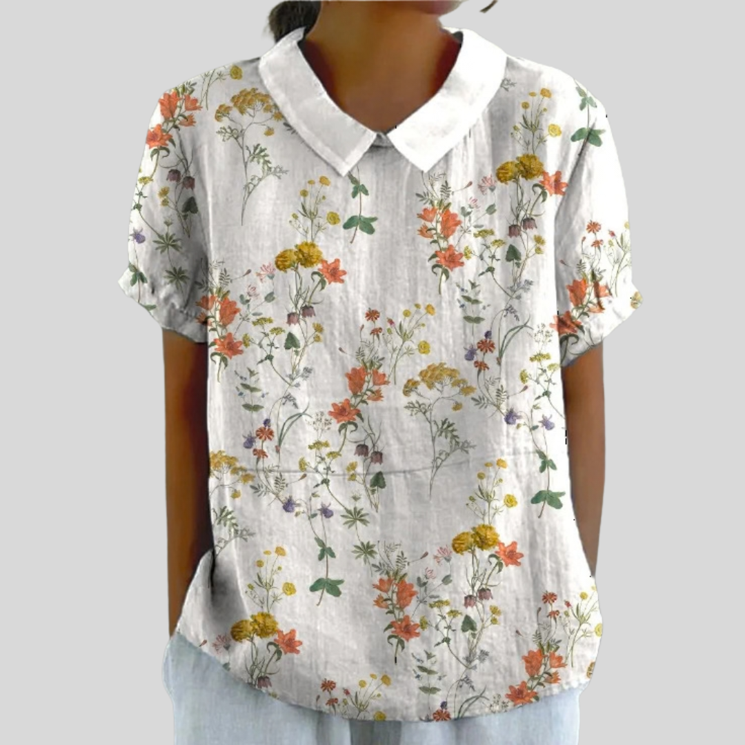 Acolman | Blusa Flores Silvestres