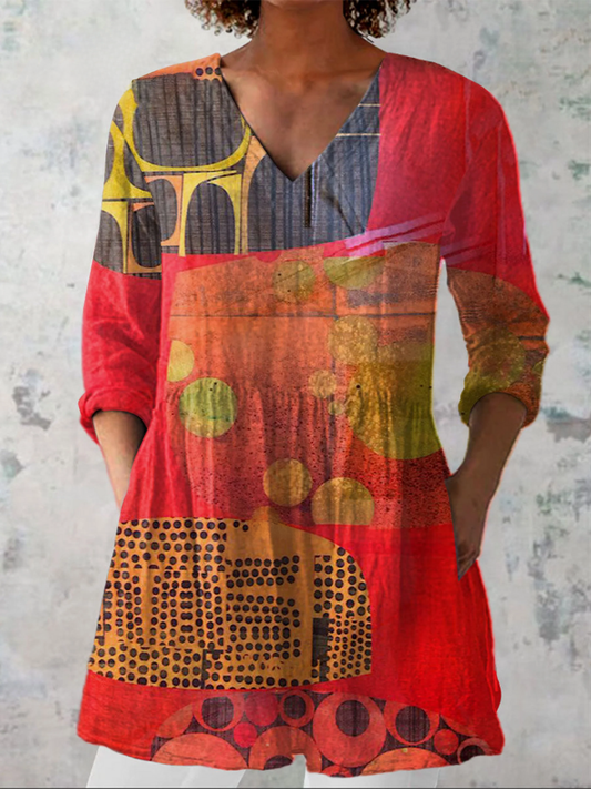 Celestela | Blusa Manga Larga con Escote en V