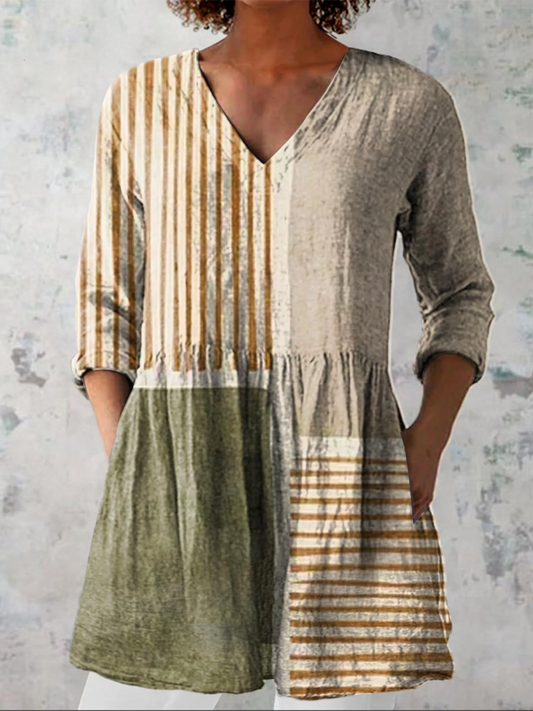 Nativitas | Blusa Manga Larga con Escote en V