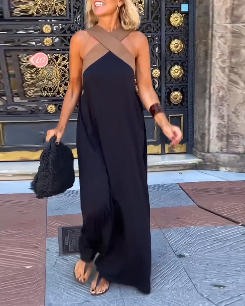 Serena | Vestido cinta en el cuello