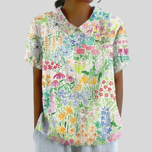 Tajín | Blusa Jardín Colorido