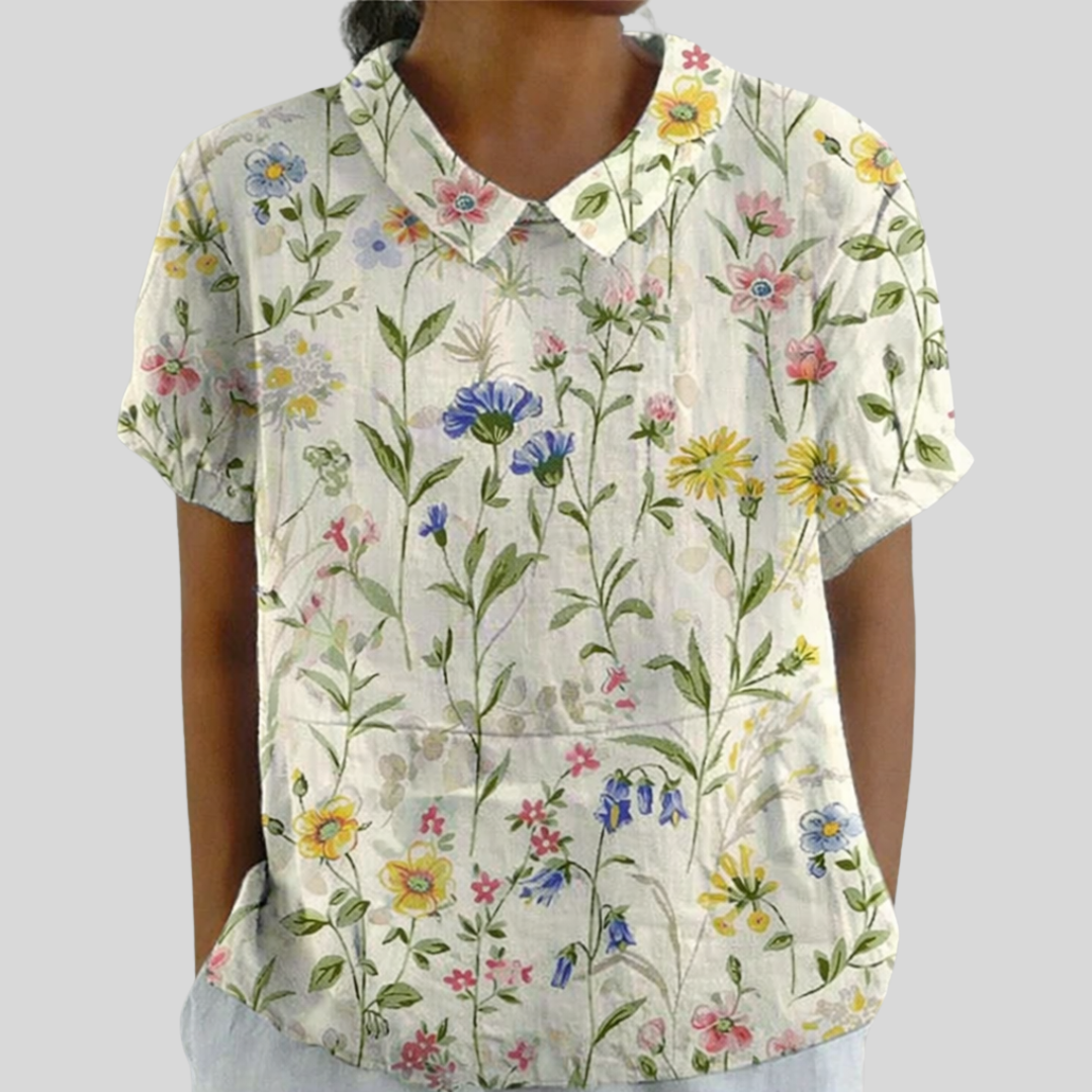 Lacandón | Blusa Flores Campestres