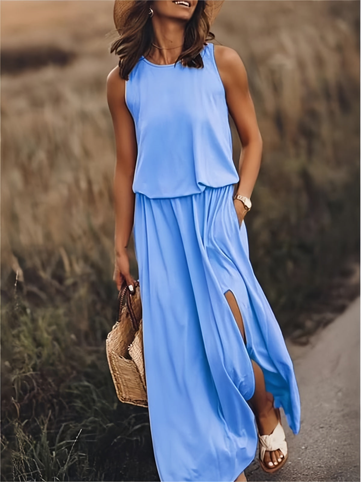 Minerva | Vestido casual sin mangas