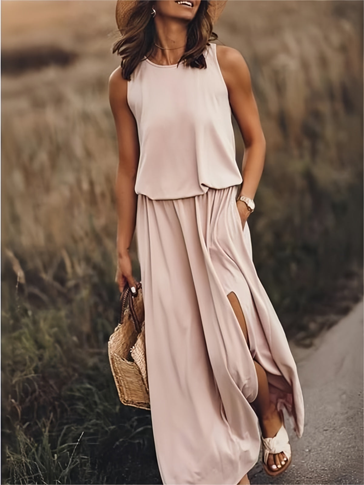 Minerva | Vestido casual sin mangas