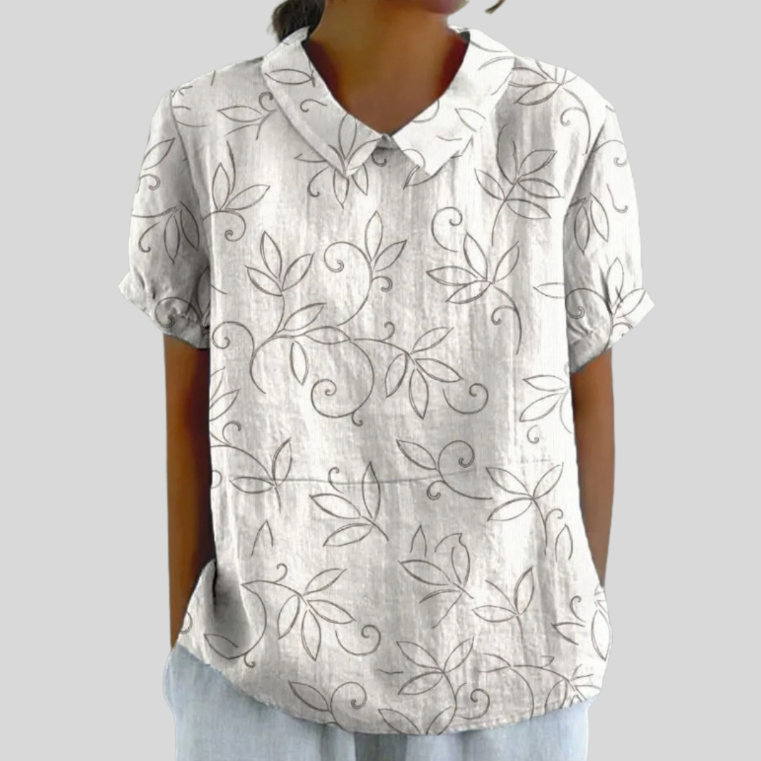 Tepozán | Blusa Estampado Minimalista