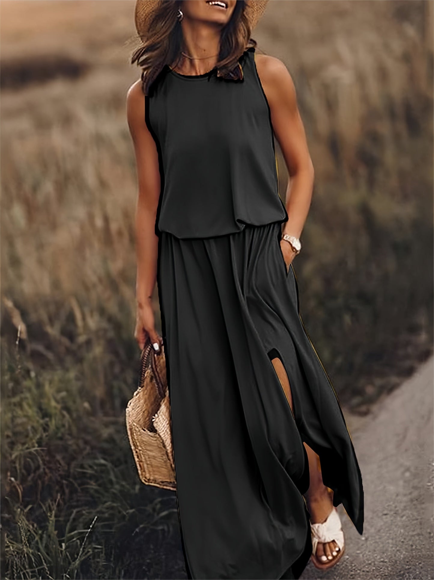 Minerva | Vestido casual sin mangas