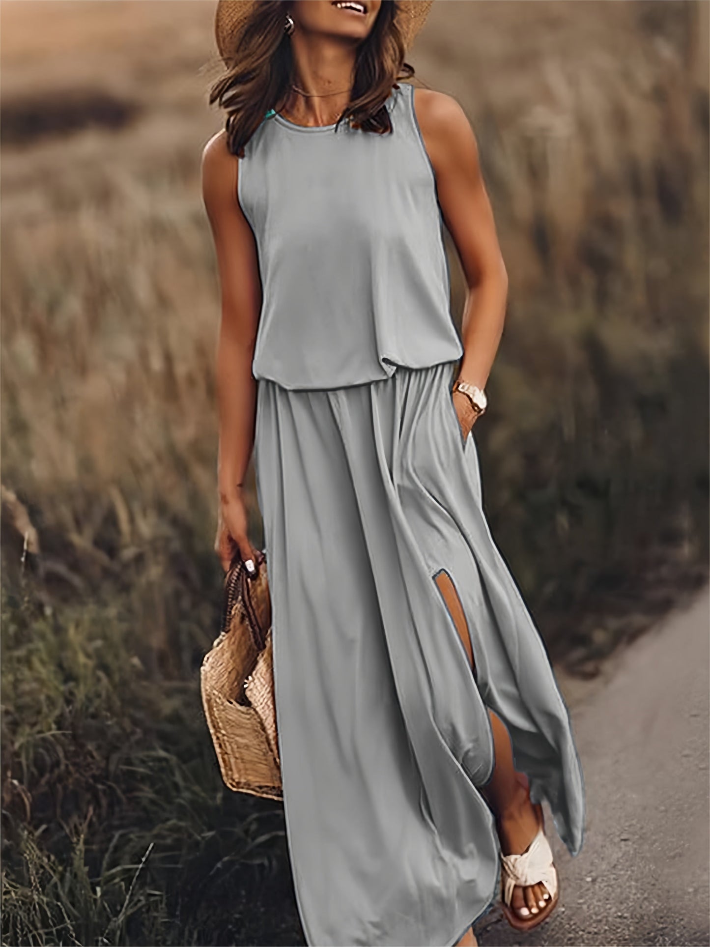Minerva | Vestido casual sin mangas
