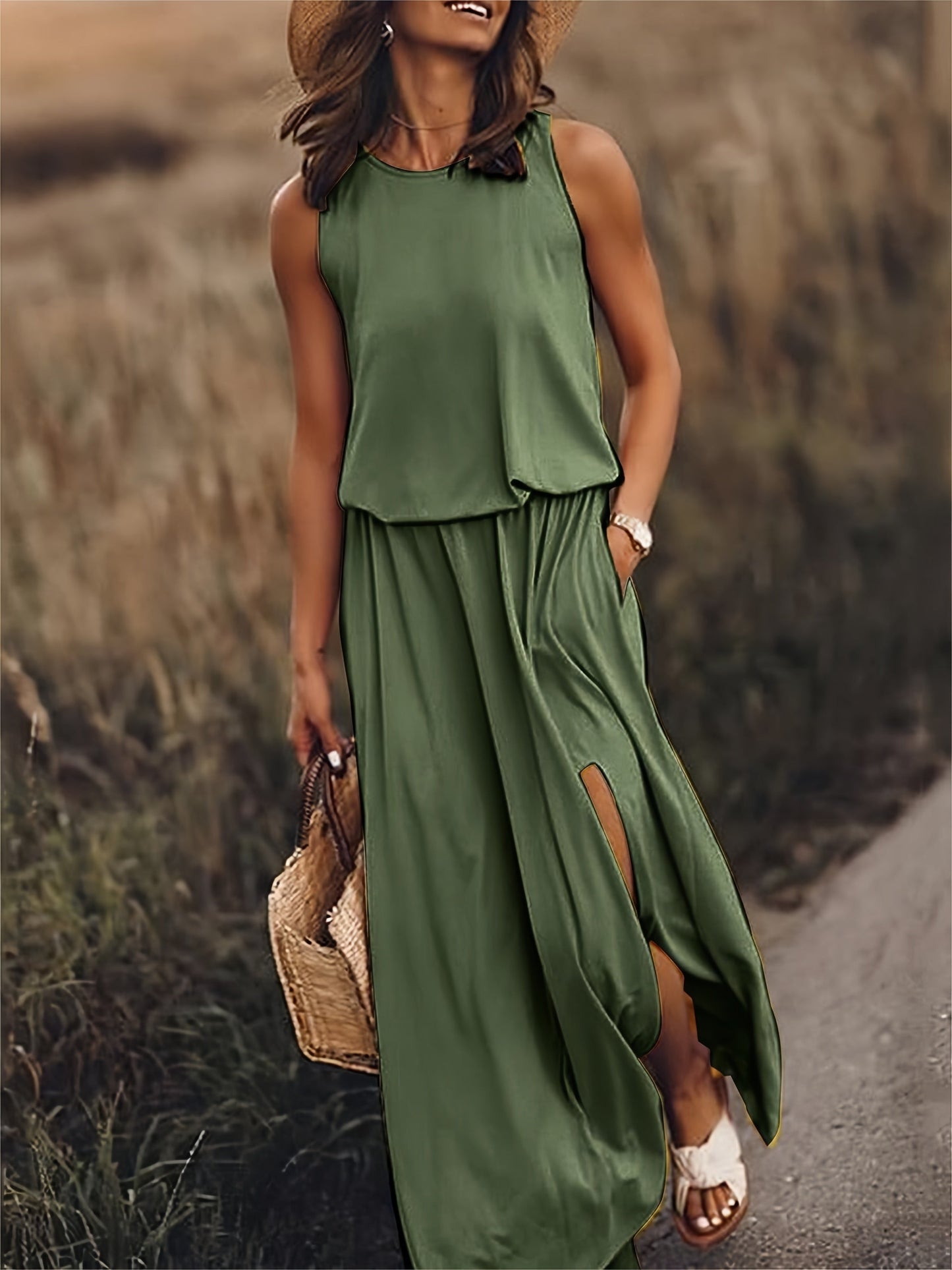 Minerva | Vestido casual sin mangas