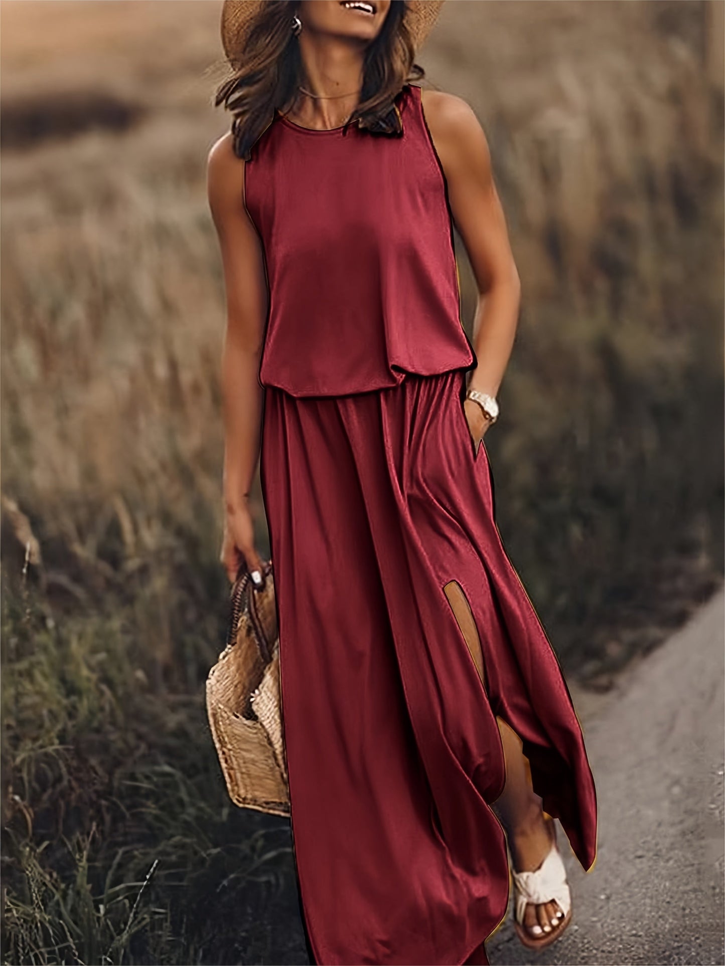 Minerva | Vestido casual sin mangas
