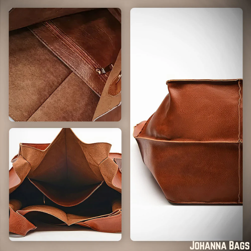 Lena | Bolso Vintage de Cuero Vegano con Estilo Atemporal
