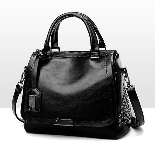 Camilla | Bolso de Cuero Lujo con Tachas