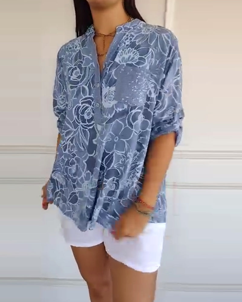 Brisa | Blusa con Estampado Floral