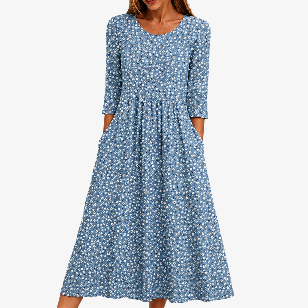 Meadow | Vestido maxi floral