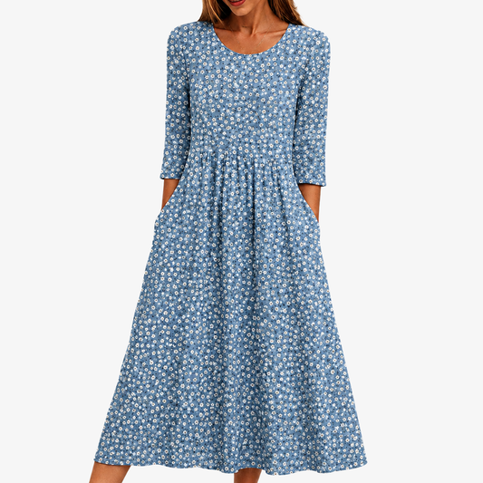 Meadow | Vestido maxi floral