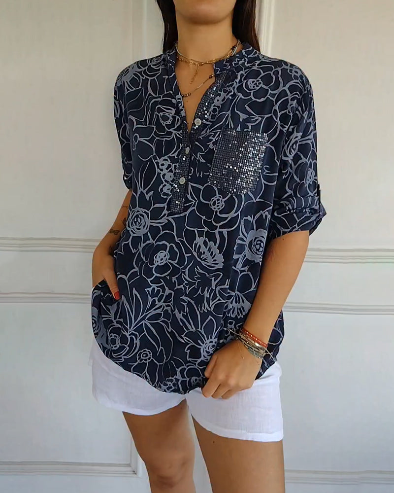 Brisa | Blusa con Estampado Floral