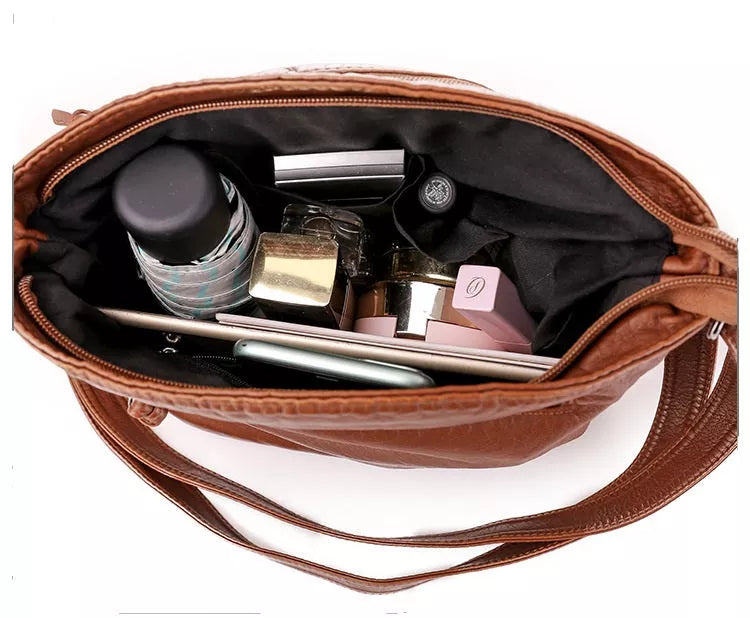 Xiadeni | Bolso de Bandolera de Cuero