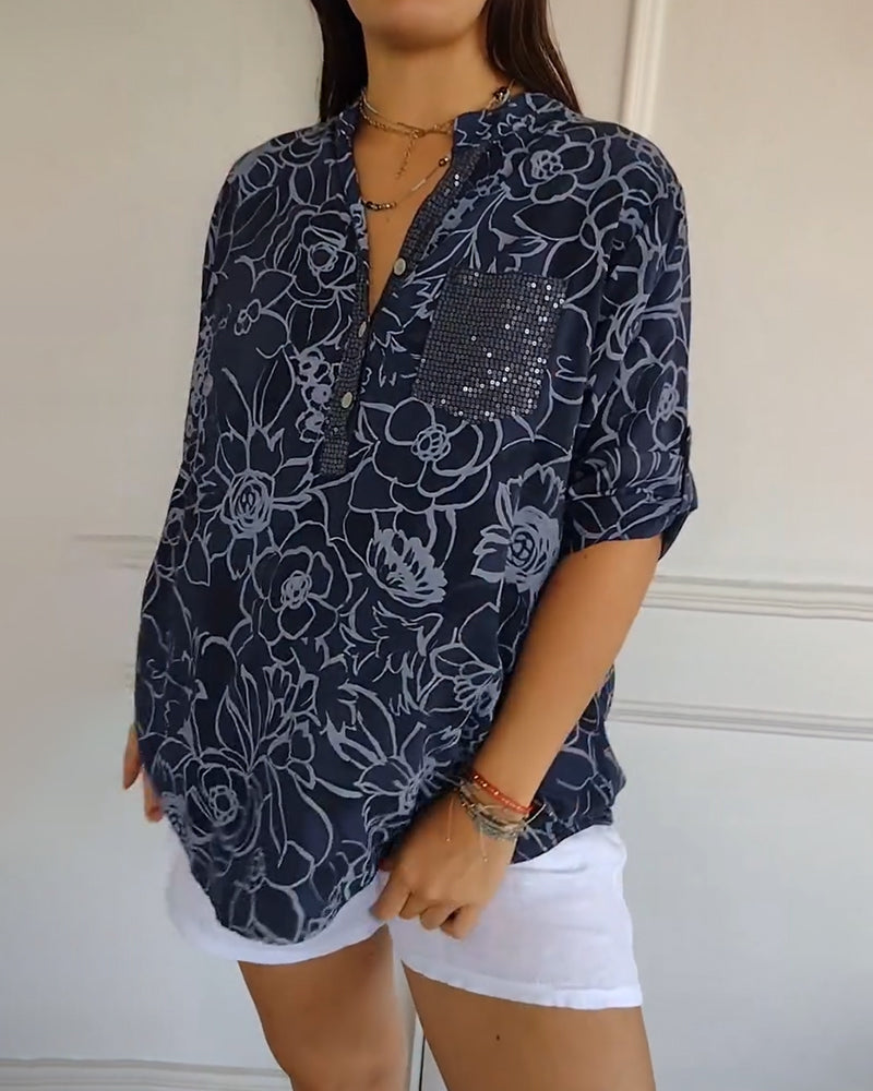Brisa | Blusa con Estampado Floral