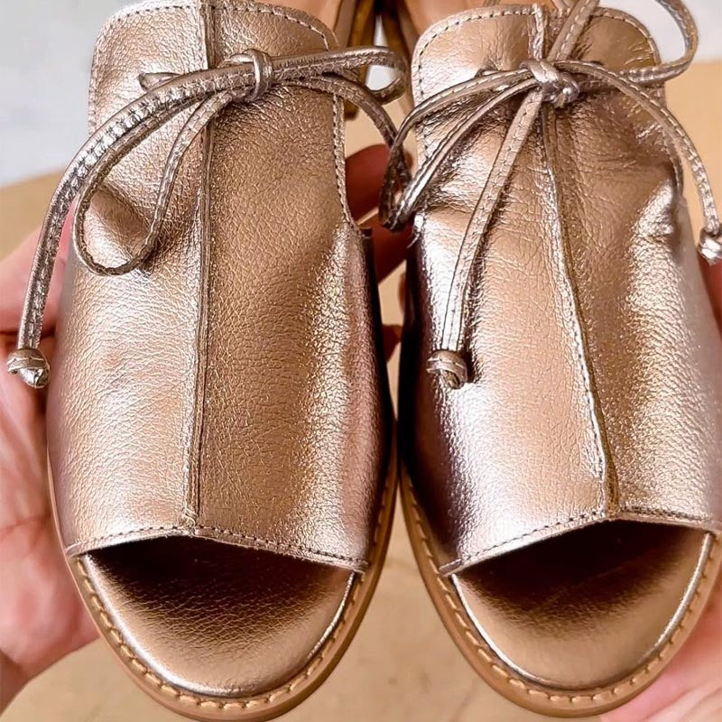 LILLIANA | SANDALIAS DE PIEL CON CORREA