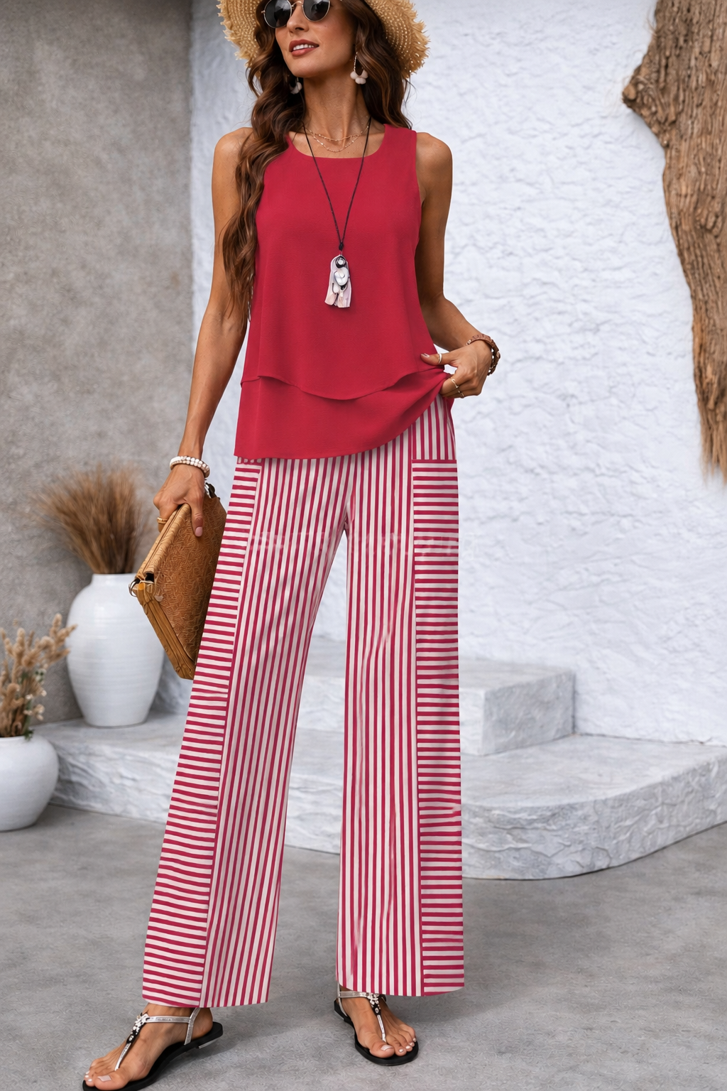 Rosavia | Conjunto Riviera a Rayas