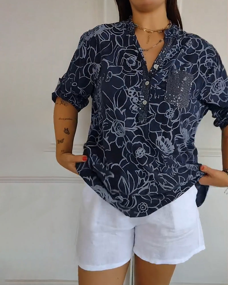 Brisa | Blusa con Estampado Floral