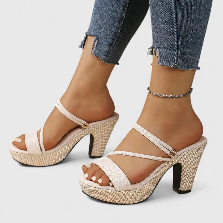 Lorienna | Sandalias de tacón ligeras