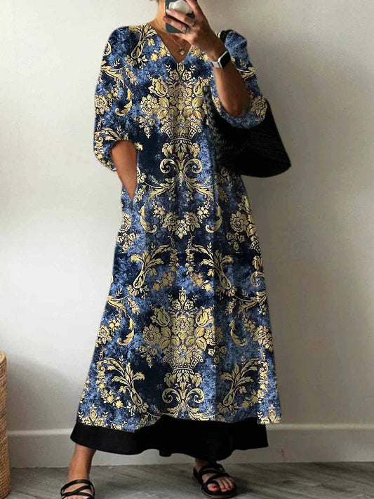 Brillar | Vestido Elegante Estampado
