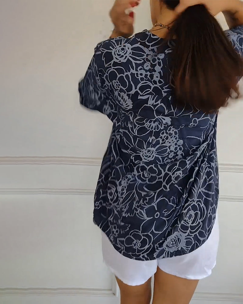 Brisa | Blusa con Estampado Floral