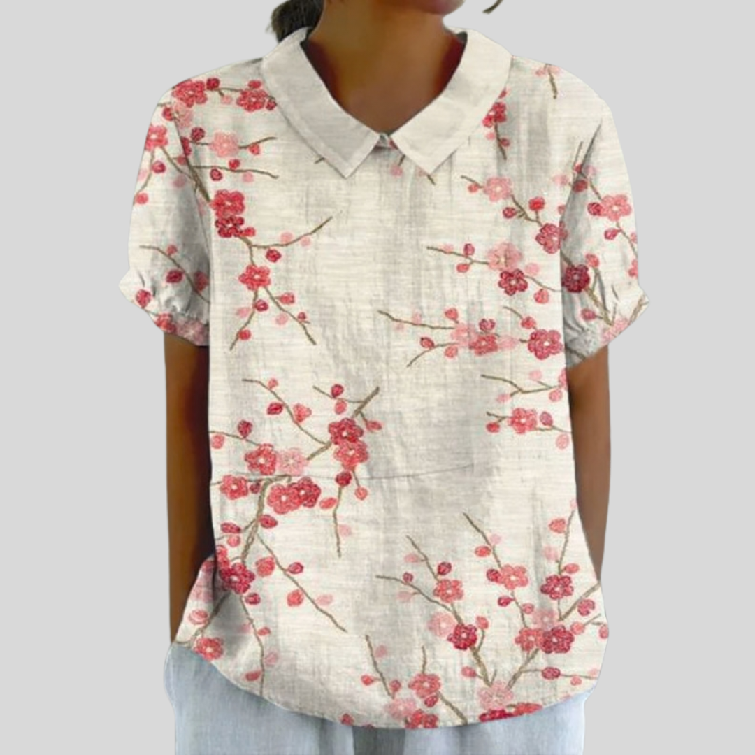 Ajolote | Blusa Floral Depurado