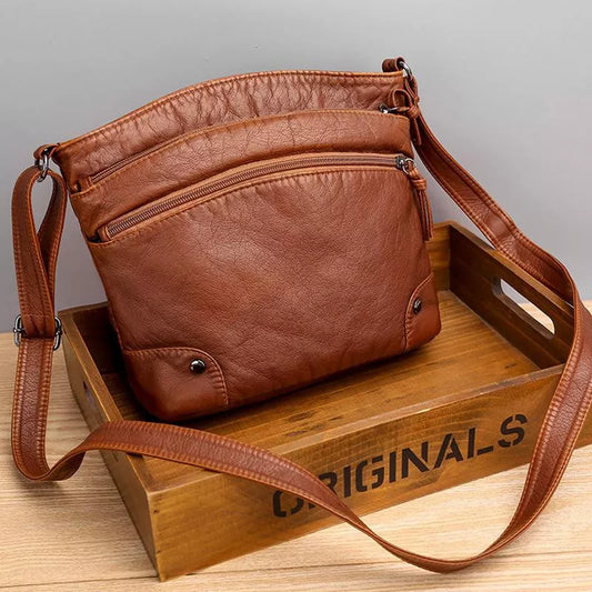 Xiadeni | Bolso de Bandolera de Cuero