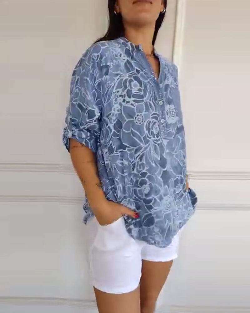 Brisa | Blusa con Estampado Floral