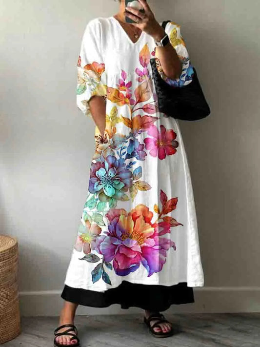 Solia | Vestido Sofisticado con Estampado