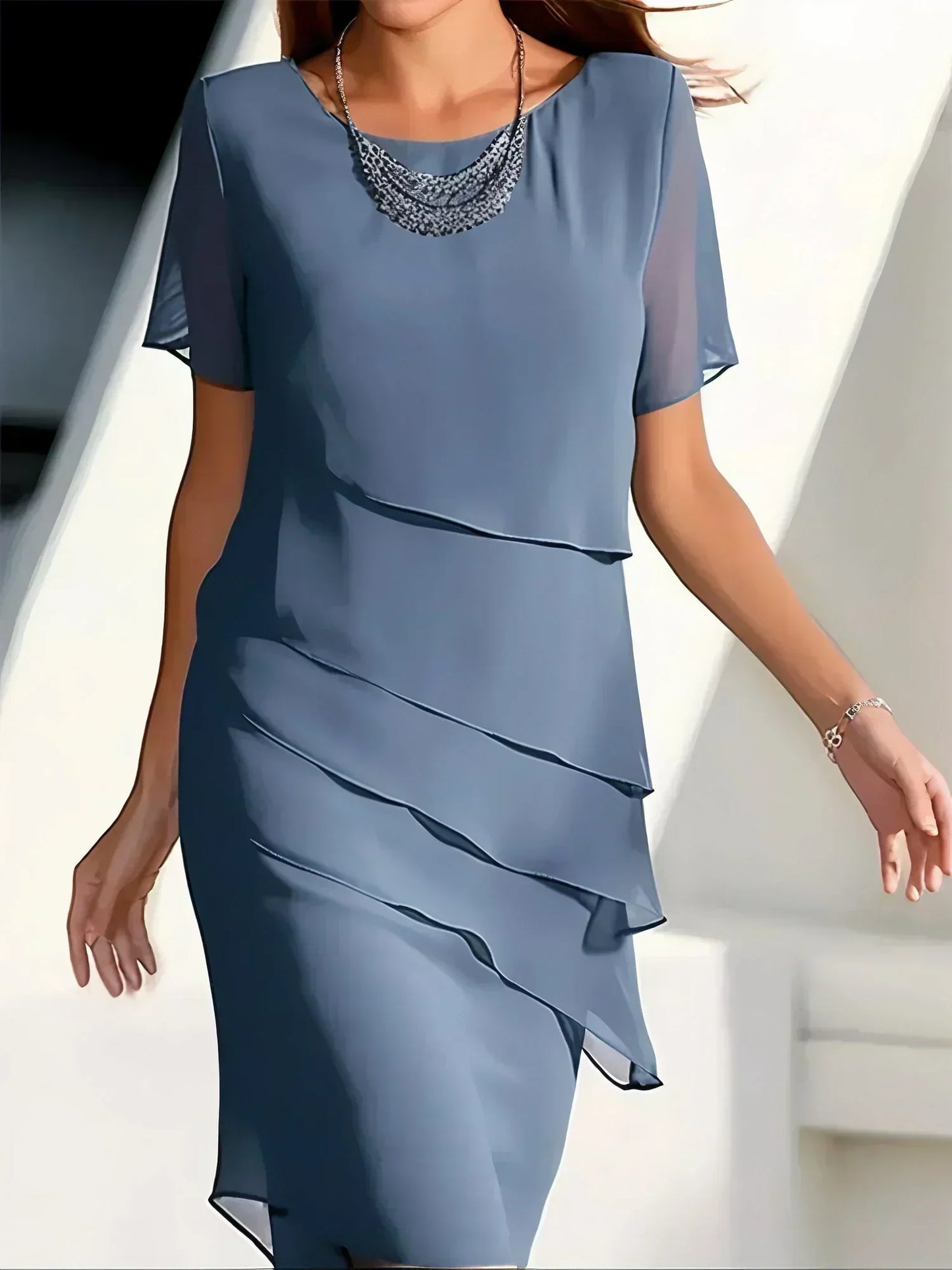 Mónica | Vestido de corte elegante