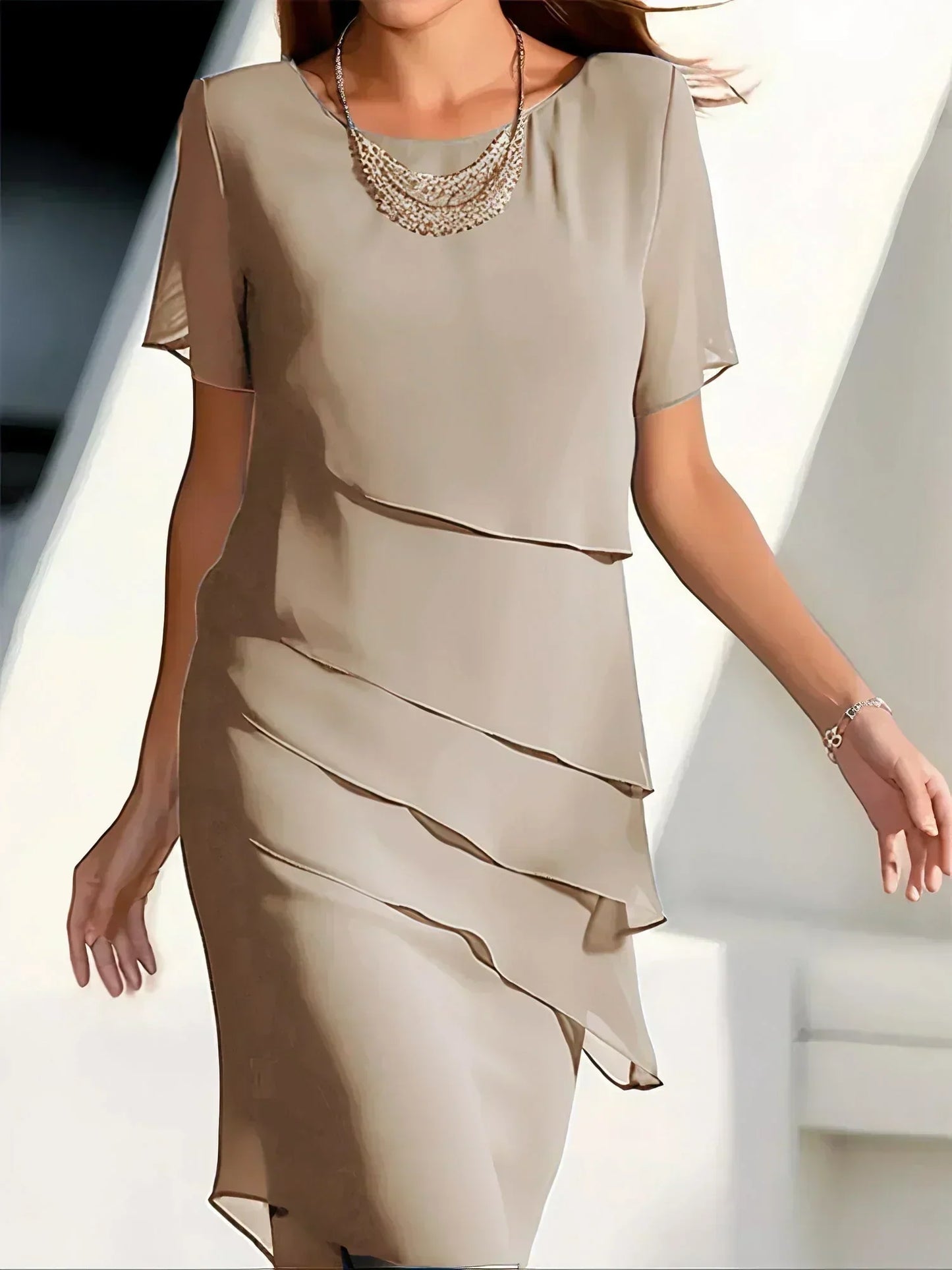Mónica | Vestido de corte elegante